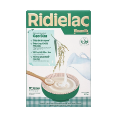 Bột ăn dặm Ridielac Gold gạo sữa hộp giấy 200g chính hãng