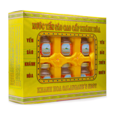 Hộp 6 nước yến sào Khánh Hòa Sanest 21% có đường hũ 70ml chính hãng | Siêu Thị GO!– Thực phẩm giá tốt