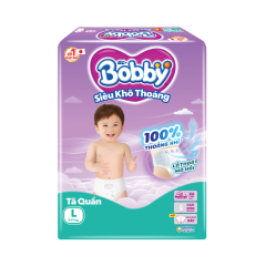 Tã quần Bobby chống hăm size L 68 miếng chính hãng