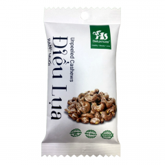 Hạt điều lụa rang muối Deluxnuts 40G chính hãng