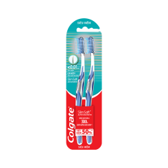 Bộ đôi Bàn chải đánh răng Colgate SlimSoft Advanced chính hãng