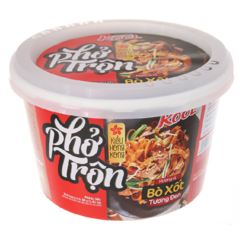 Phở tô trộn Kool bò xốt tương đen 80g chính hãng