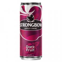 Nước táo lên men Strongbow Dark Fruit lon 320ml chính hãng