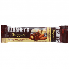 Socola Hersheys Nuggets sữa hạnh nhân 28g chính hãng