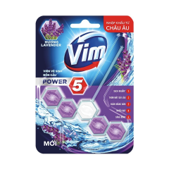 Túi 5 Viên treo vệ sinh toilet VIM hương oải hương 50g chính hãng