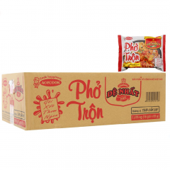 Thùng 18 gói phở trộn Đệ Nhất thập cẩm cay 82g chính hãng