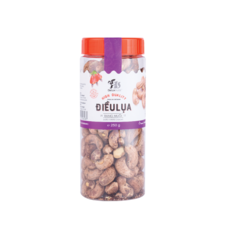 Hạt điều lụa DeluxNuts rang muối 250g chính hãng