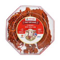 Thịt bò khô 3 trong 1 Hải Châu 200g chính hãng