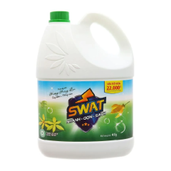 Nước lau sàn Swat hương hoàng lan 4kg chính hãng