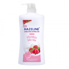 Sữa tắm Hazeline yến mạch dâu tằm 670g chính hãng