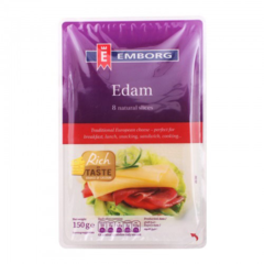 Phô mai lát Edam hiệu Emborg 150g chính hãng | Siêu Thị GO!– Thực phẩm giá tốt