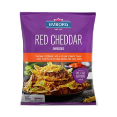 Phô mai sợi Emborg Cheddar 200g chính hãng | Siêu Thị GO!– Thực phẩm giá tốt