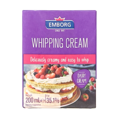 Kem Whipping Emborg 200ml chính hãng | Siêu Thị GO!– Thực phẩm giá tốt