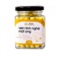 Viên tinh nghệ mật ong King Honey 120G chính hãng | Siêu Thị GO!– Thực phẩm giá tốt
