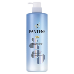 Dầu gội Pantene Micellar sạch sâu tảo biển chai 530ml chính hãng