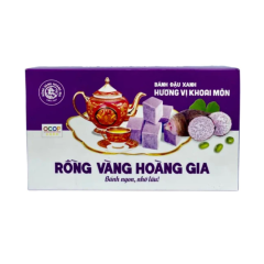 Bánh đậu xanh Rồng Vàng Hoàng Gia khoai môn 300g chính hãng