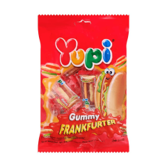 Kẹo dẻo Yupi Frankfuter gói 84g chính hãng