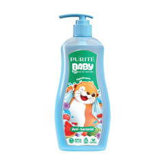 Tắm gội Purite Baby sạch khuẩn 500ml chính hãng