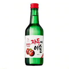 Rượu Soju Jinro vị mận chai 360ml chính hãng