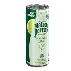 Nước khoáng Perrier chanh xanh lon 250ml chính hãng