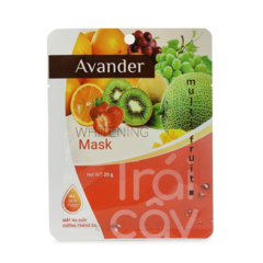 Mặt nạ giấy trái cây Avander 25G chính hãng