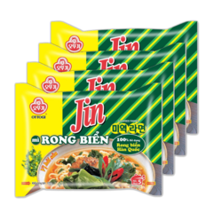 Lô 4 Mì rong biển Ottogi 120g chính hãng
