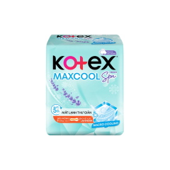 Băng vệ sinh Kotex Max Cool siêu mỏng không cánh 8 miếng chính hãng