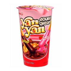 Bánh Meiji Yan Yan Socola dâu 44g chính hãng