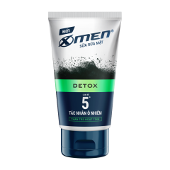 Sữa rửa mặt Xmen Detox 100g chính hãng