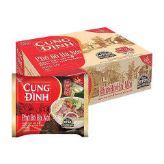 Thùng 30 phở Cung Đình vị bò 76g chính hãng