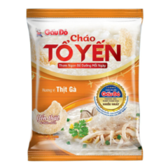 Cháo tổ yến Gấu Đỏ vị thịt gà gói 50g chính hãng