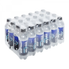 Thùng 24 nước uống thể thao Aquarius không calo chai 390ml chính hãng