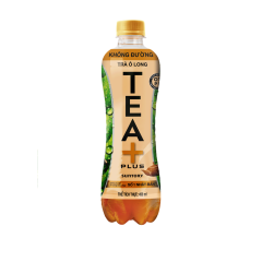 Trà Olong Tea Plus không đường chai 450ml chính hãng