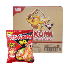 Thùng 30 mì tôm chua cay Kokomi 90g chính hãng