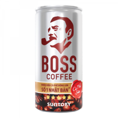 Cà phê sữa Boss lon 180ml chính hãng | Siêu Thị GO!– Thực phẩm giá tốt
