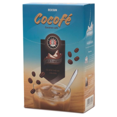 Cà phê Rexsun cappuccino dừa hộp 10 gói x 16g chính hãng