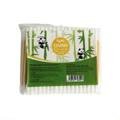 Tăm bông Omni than tre gói 100 cây chính hãng