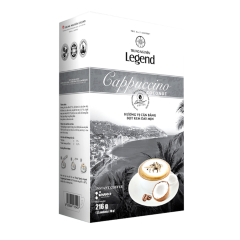 Cà phê Legend Coconut Cappuccino 12 gói x 18g chính hãng