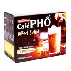 Cà phê Phố MacCoffee nhà làm 10 gói x 28g chính hãng
