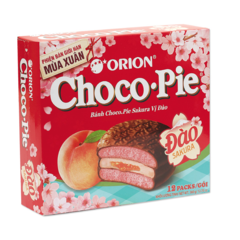 Bánh Chocopie Orion Sakura 12P 360g chính hãng
