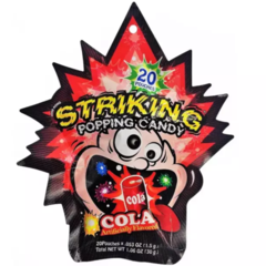 Kẹo nổ Striking Cola 30g chính hãng