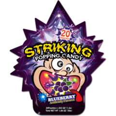Kẹo nổ Striking Việt quất 30g chính hãng