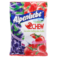 Kẹo Alpenliebe 2chew Dâu & Nho 220.5g chính hãng