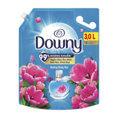 Nước xả vải Downy hương nắng mai túi 3L chính hãng