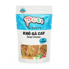Khô gà cay lá chanh Posi 40g chính hãng