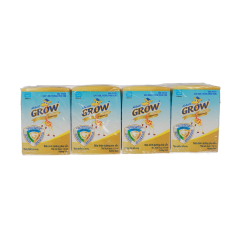 Lốc 4 sữa dinh dưỡng Grow Gold hương vani 110ml chính hãng | Siêu Thị GO!– Thực phẩm giá tốt