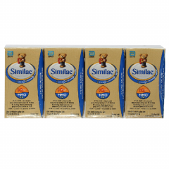 Lốc 4 hộp sữa DD Similac EYY-Q Plus hương Vani 110ml chính hãng | Siêu Thị GO!– Thực phẩm giá tốt
