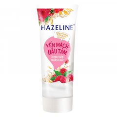 Sữa rửa mặt Hazeline yến mạch dâu tằm 100g chính hãng