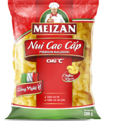 Nui cao cấp chữ C Meizan 200g chính hãng