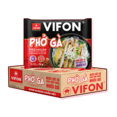 Thùng 24 Phở sốt thịt gà Vifon 75g chính hãng